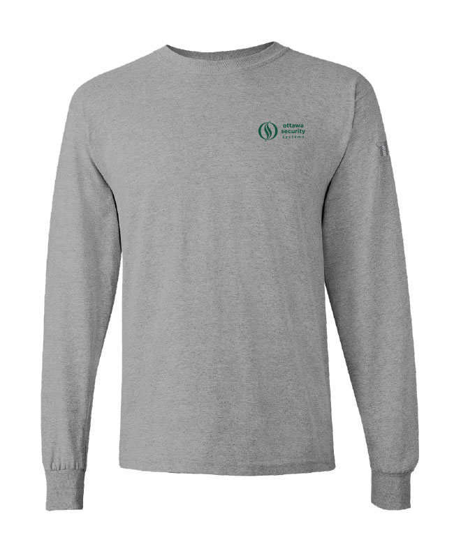 OSSC - 5400 Unisex Long Sleeve Sweater (GREY SPORT) - DTF-051 (AVG) + DTF-056 (MG)