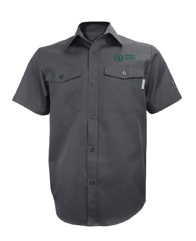 OSSC - 650 Short Sleeve Shirt Man (GREY) - 13212 (AVG) + 13122-4 (MG)
